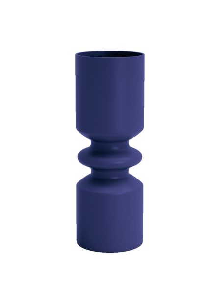 Klein Blue Hand Made Modern Nordic Tall Ceramic Dry Flower Vase For Hallway Decor