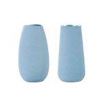 Nordic Modern Simple Minimalism Hand Made Green Blue Pink Ceramic Vase For Hallway Decor