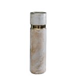 Desert Pattern Light Luxury Gild Creative Ceramic Storage Pen Container Vase For Living Room