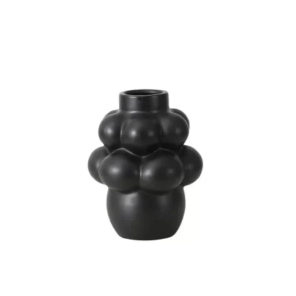 Grape-Shaped Soft Lovely Modern Simple Grey Ceramic Vase For Home House Showroom