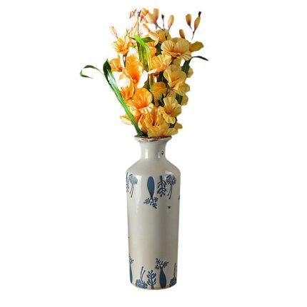 Hand Paint American Countryside Style Creative Ceramic Vase For Office Hotel Coffee Shop Decor