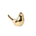 Nordic Modern Creative Electroplate Gild Gold Small Bird Decoration For Study Living Room