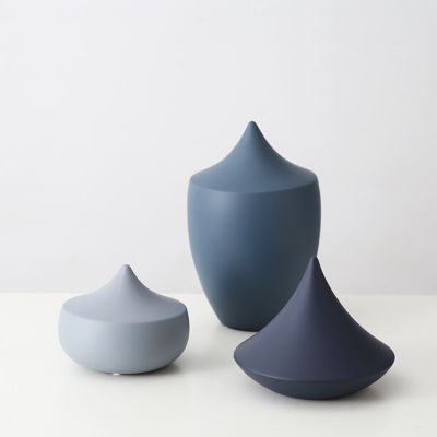 Water Drop Nordic Modern Style Color Paint Geometry Art Ceramic Soft Decoration For Living Room